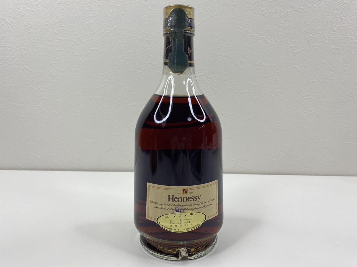 25】未開栓 ヘネシー / Hennessy VSOP クリアボトル ブランデー