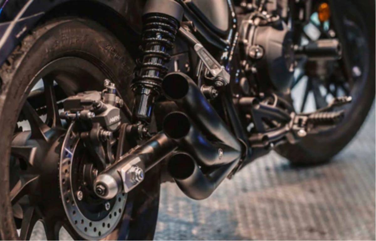 ホンダ レブル250-500 マフラー 3本だし(マフラー本体（社外）)｜売買 