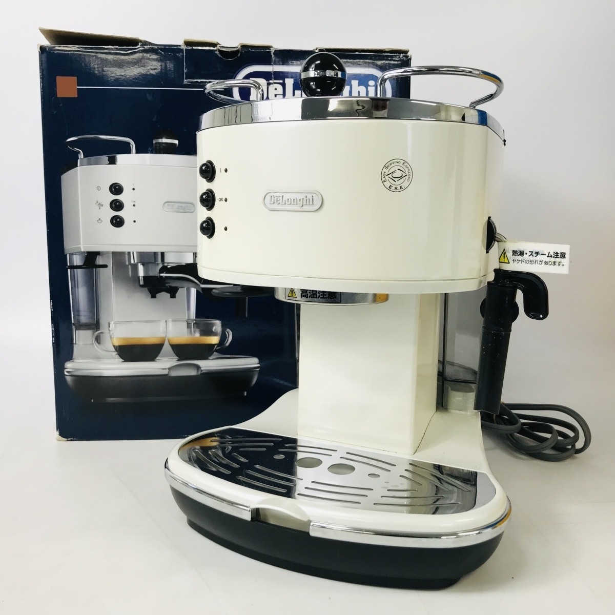 エスプレッソ・カプチーノメーカー アイコナコレクション レッド ECO310R Delonghi｜デロンギ 通販 | ビックカメラ.com 美品 デロンギ エスプレッソ・カプチーノメーカー ECO310W アイコナ
