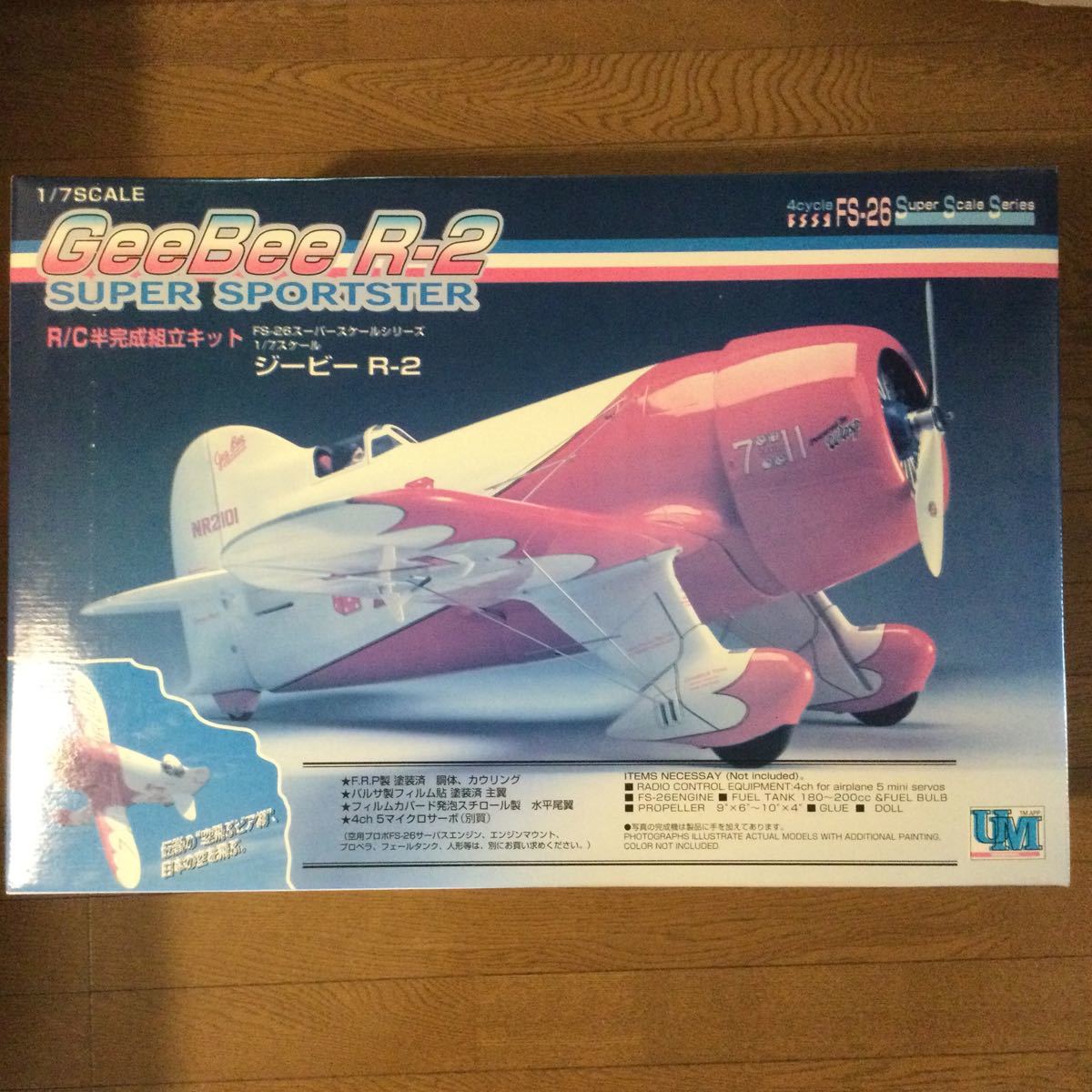 ユニオンモデル　GeeBee R-2 R/C スーパースケールモデル ユニオンモデル GeeBee R-2 R⁄C スーパースケールモデル公式通販