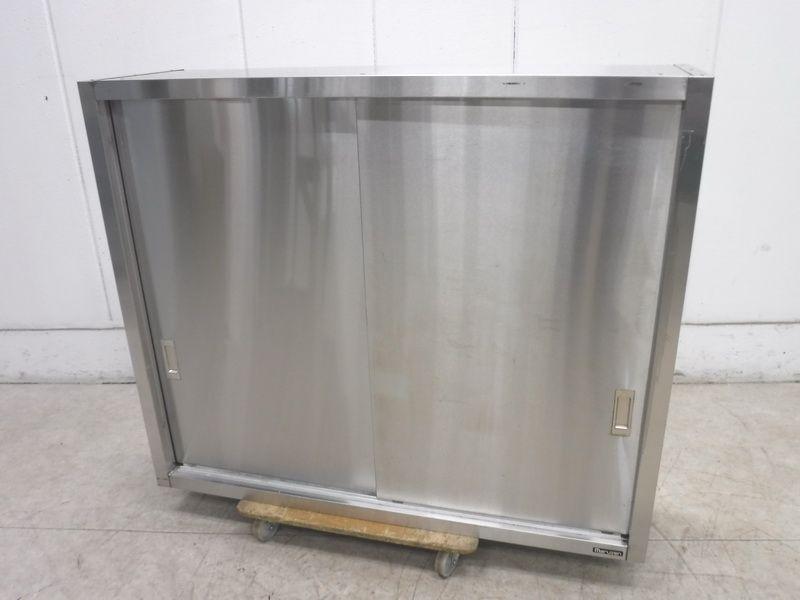 9484◆ステンレス製◆吊り戸棚 W1200×D350×H1000 栃木 宇都宮 中古 業務用 厨房機器