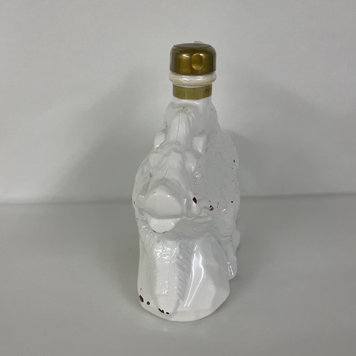 【未開栓】ニッカウヰスキー干支ボトル/剛勇瑞祥猪/600ml /43％ 1円〜 ニッカ スーパーニッカ 剛勇瑞祥猪 1995年 干支ボトル 白陶器