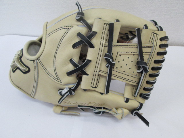 □ ミズノ Global Elite 硬式 内野手用 1AJGH24303 グローブ ブロンド 
