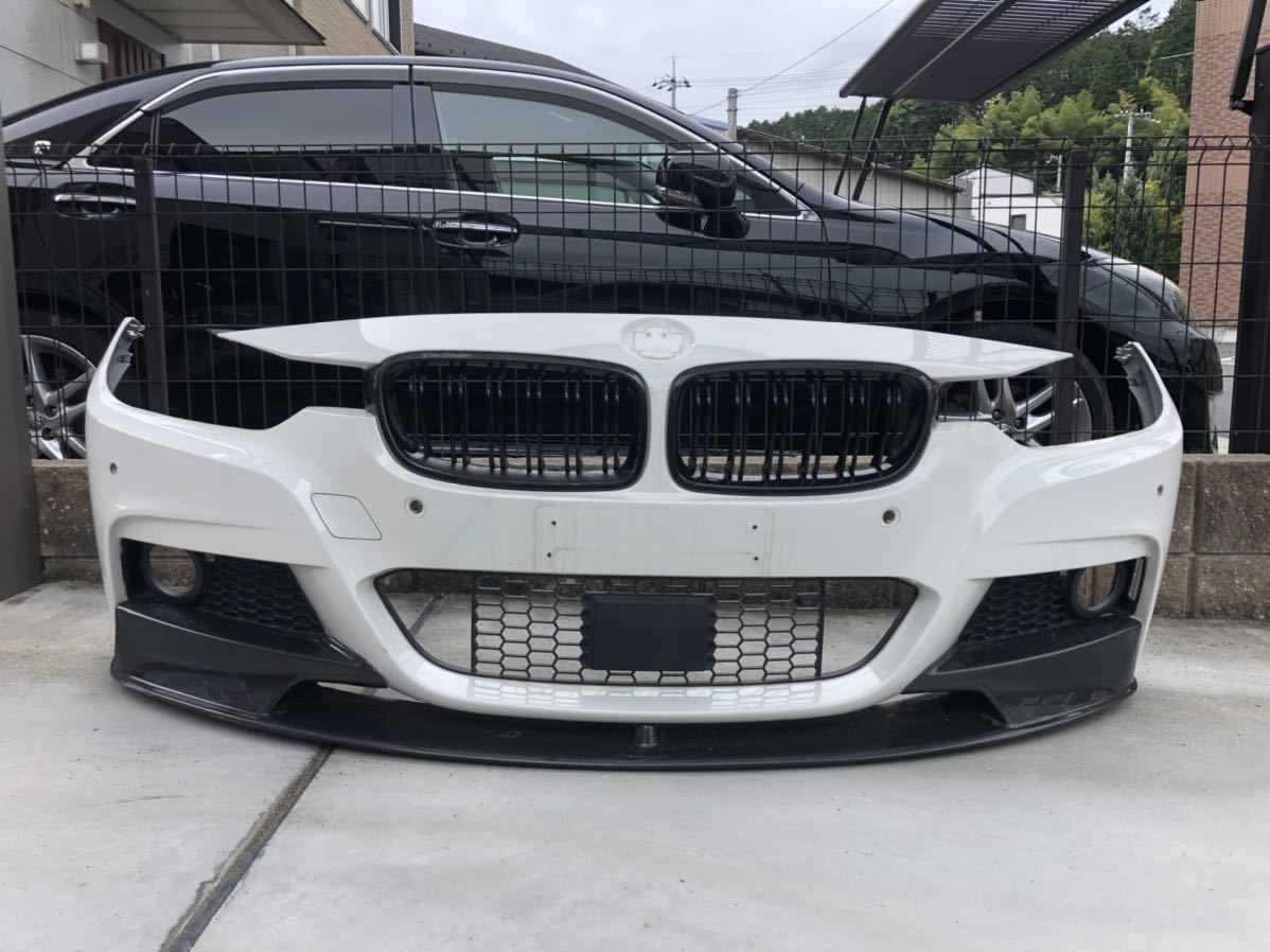 BMW☆F30☆Mスポーツ☆カーボン☆3シリーズ☆フロントバンパー☆センサー☆売り切り☆ 2012-2018 BMW 3 Series F30&frasl;F31 Carbon Fiber M Performance