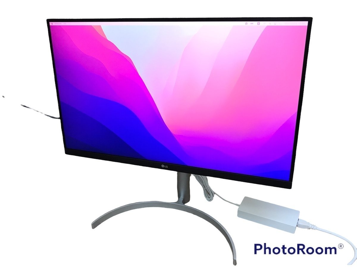 美品】LG 4Kモニター 27UL850-W USB Type-Cを搭載 VESA DisplayHD 400 