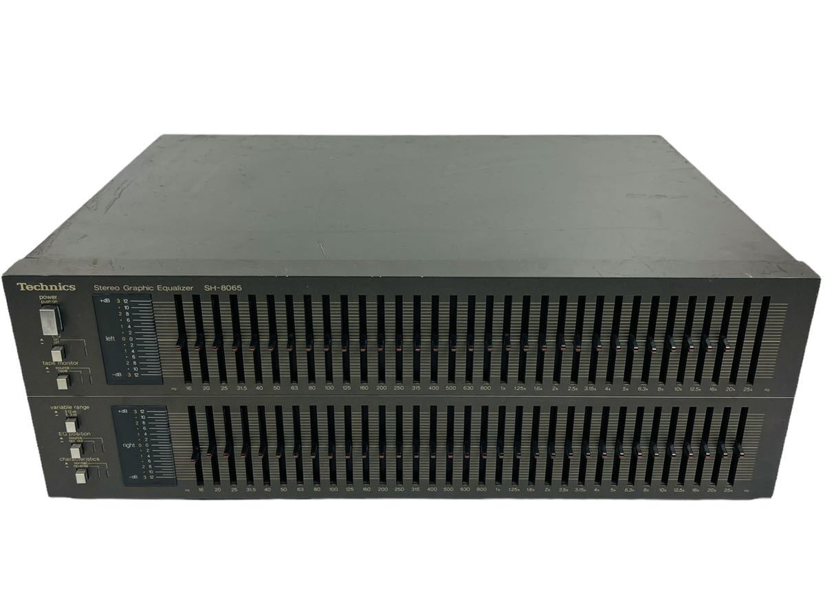 SANSUI グラフィックイコライザー SE-80 通電 簡易音出し確認済み