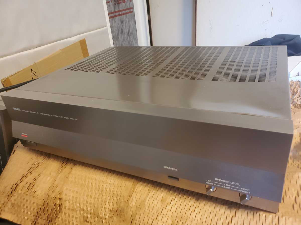 MX-55 パワーアンプ ヤマハ YAMAHA 動作品 切替型 2⁄4ch 動作確認済み [