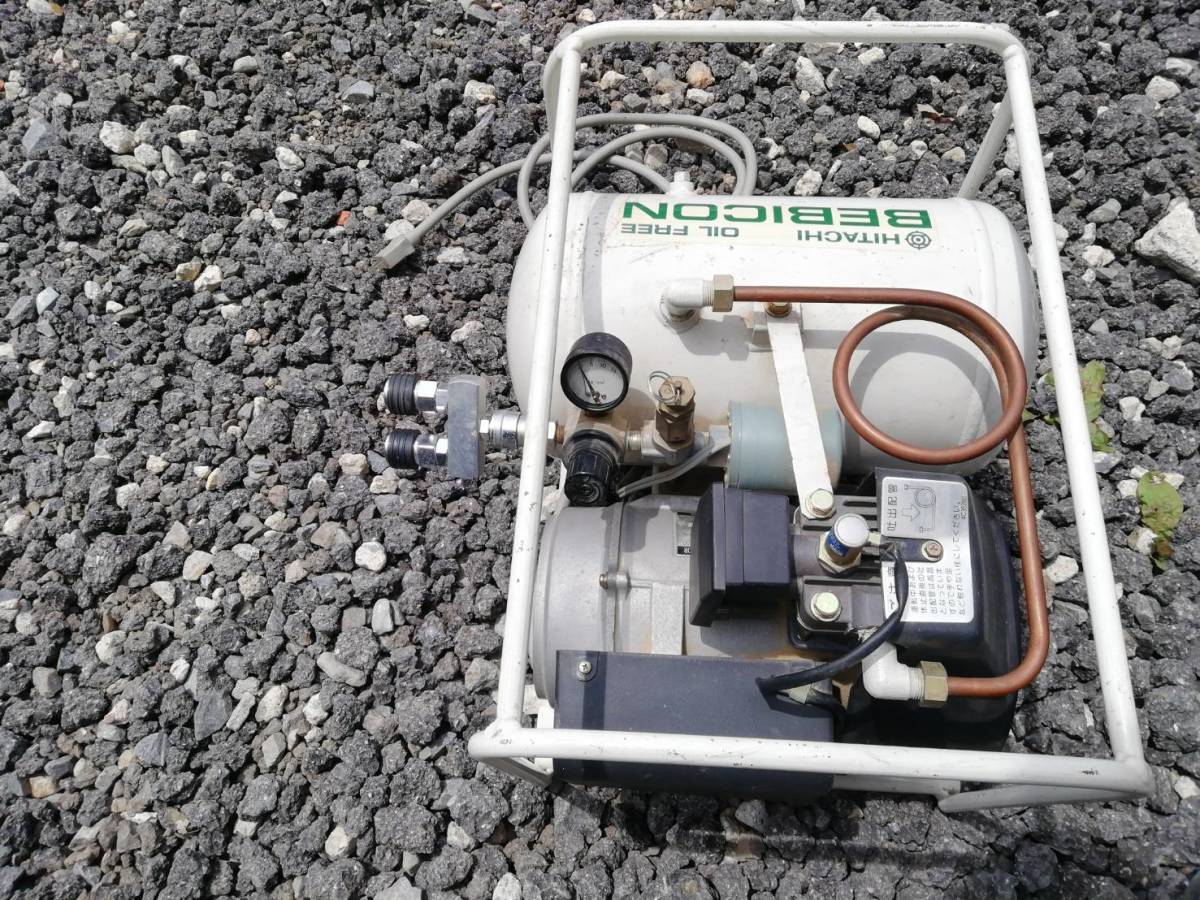 明治 GH-2B 2馬力 エアーコンプレッサー GH-15B エアーコンプレッサー 
