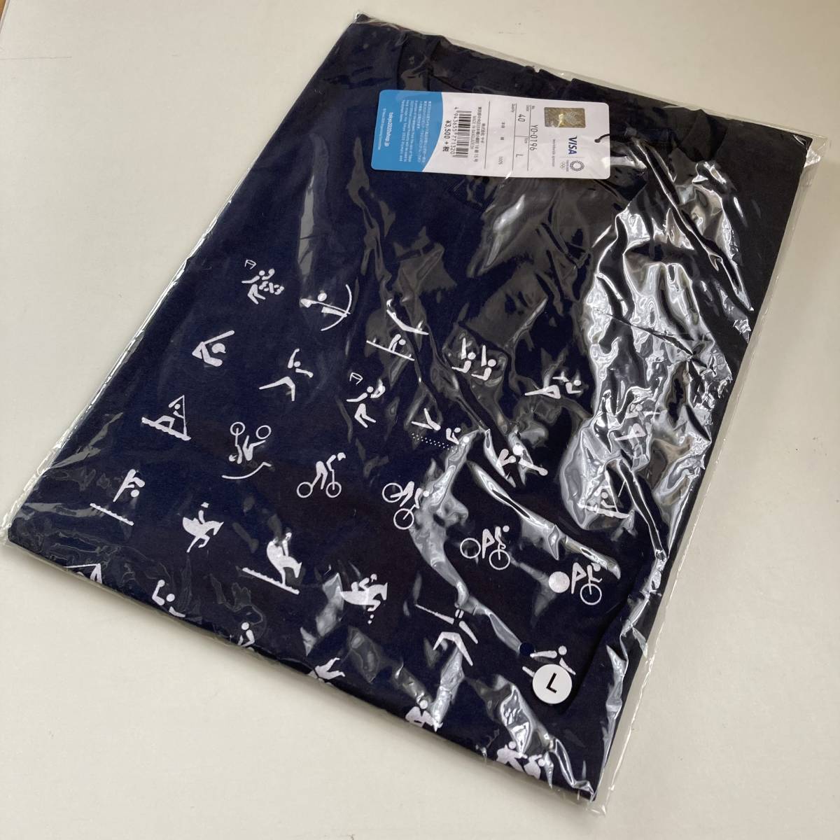 東京オリンピック ピクトグラム Tシャツ L ネイビー オリンピック 売買されたオークション情報 Yahooの商品情報をアーカイブ公開 オークファン Aucfan Com