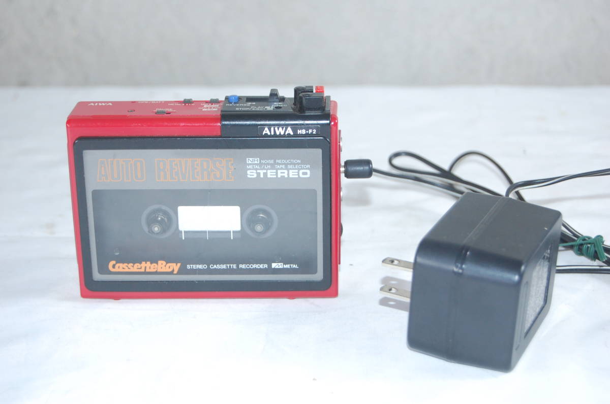 AIWA アイワ カセットプレーヤー HS-F2 ジャンク AIWA HS-F2 カセット
