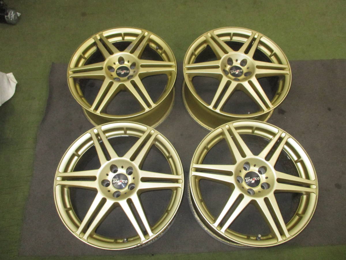 ZZT231セリカに使用 RALLY SPARCO 17X7J PCD100/5H OFF38