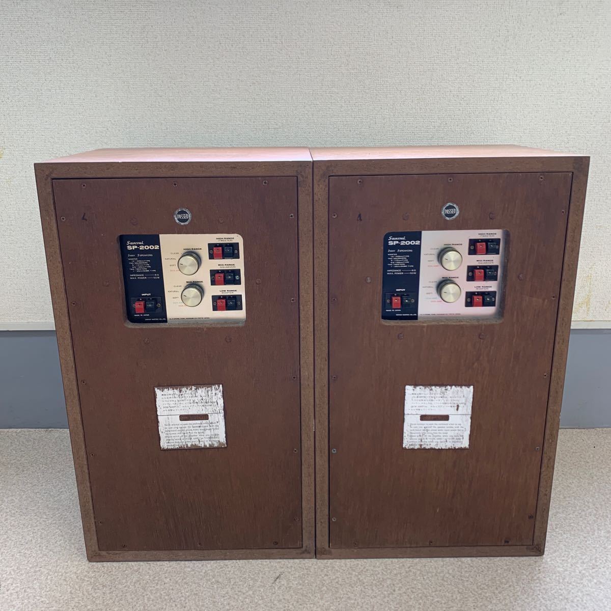 SP-2002 SANSUI サンスイ スピーカー 山水 5スピーカー Sansui re | SP