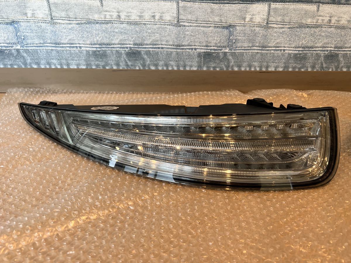 ポルシェ 911 991 純正オプション クリア LED テール ランプ ライト 