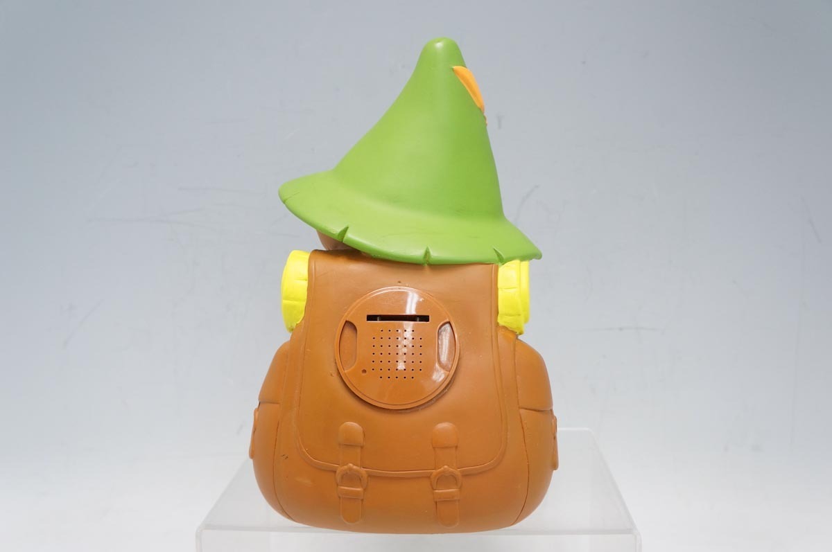 サンライク 楽しいムーミン一家 おしゃべりスナフキン ソフビ 貯金箱 