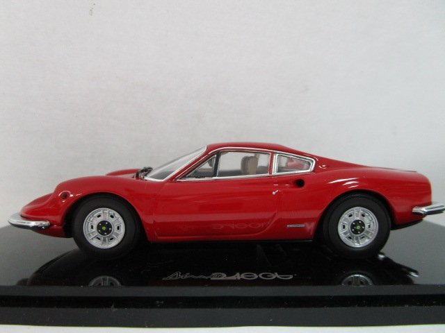 京商 1/43 ディノ 246GT レッド ベージュインテリア (1241-373) 1⁄43