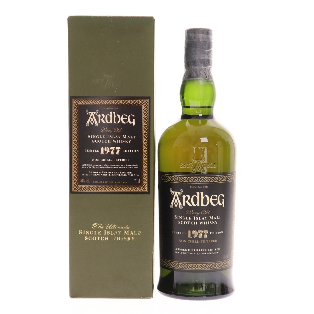 希少 Ardbeg アードベッグ1977　リミテッドエディション □ 酒 ARDBEG アードベッグ 1977 リミテッドエディション ウイスキー