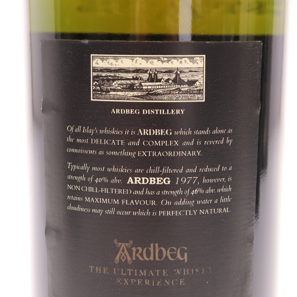 □ 酒 ARDBEG アードベッグ 1977 リミテッドエディション ウイスキー