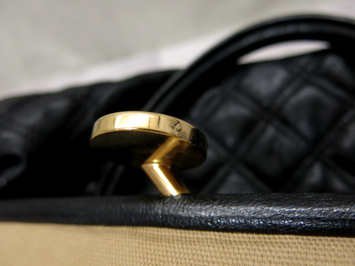 超美品○MARC JACOBS マークジェイコブス○キルティング レザー