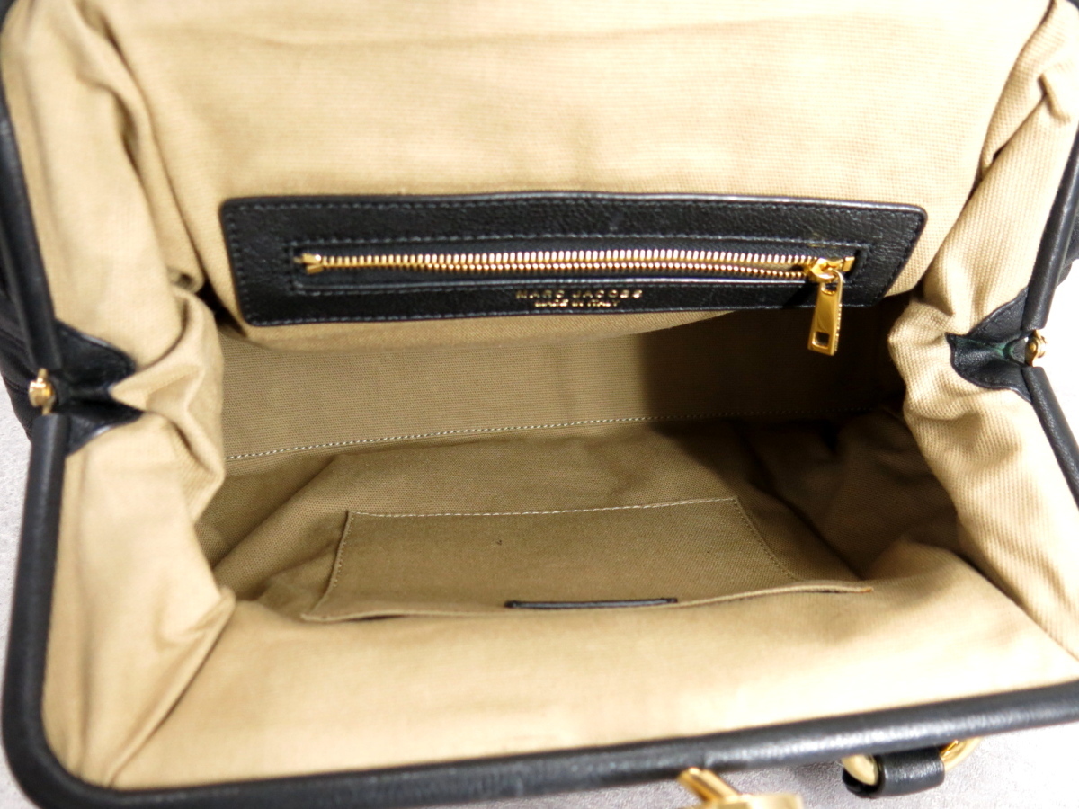 超美品○MARC JACOBS マークジェイコブス○キルティング レザー