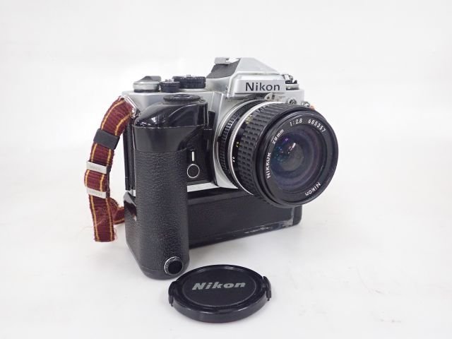Nikon ニコン FE 一眼レフフィルムカメラ MD-12 モータードライブ