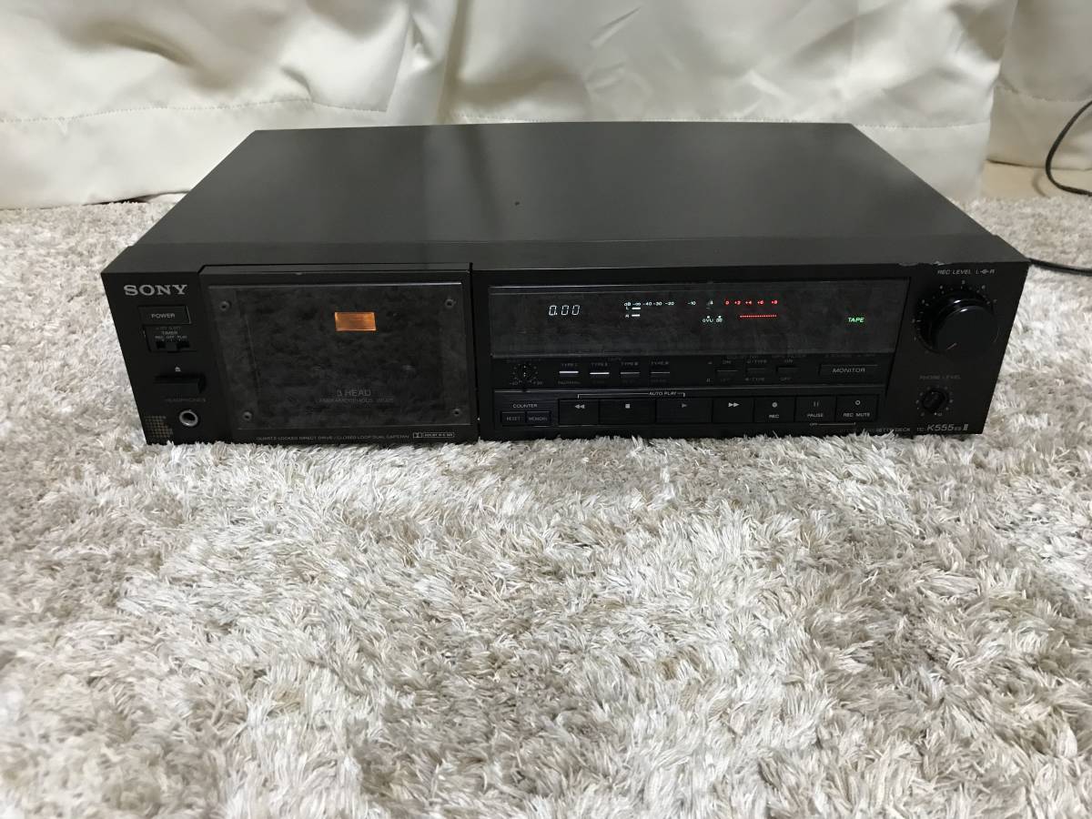 SONY TC-K555ES カセットデッキ ソニー ステレオカセットデッキ 公式