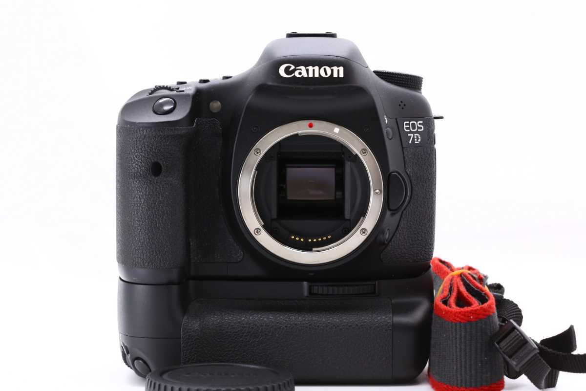 Canon キヤノン EOS 7D ボディ＋BG-E7 バッテリーグリップ #54865487