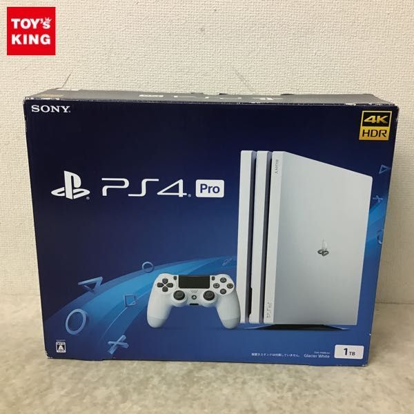 1円～ 動作確認済/初期化済 PS4 Pro CUH-7100B 1TB グレイシャー 