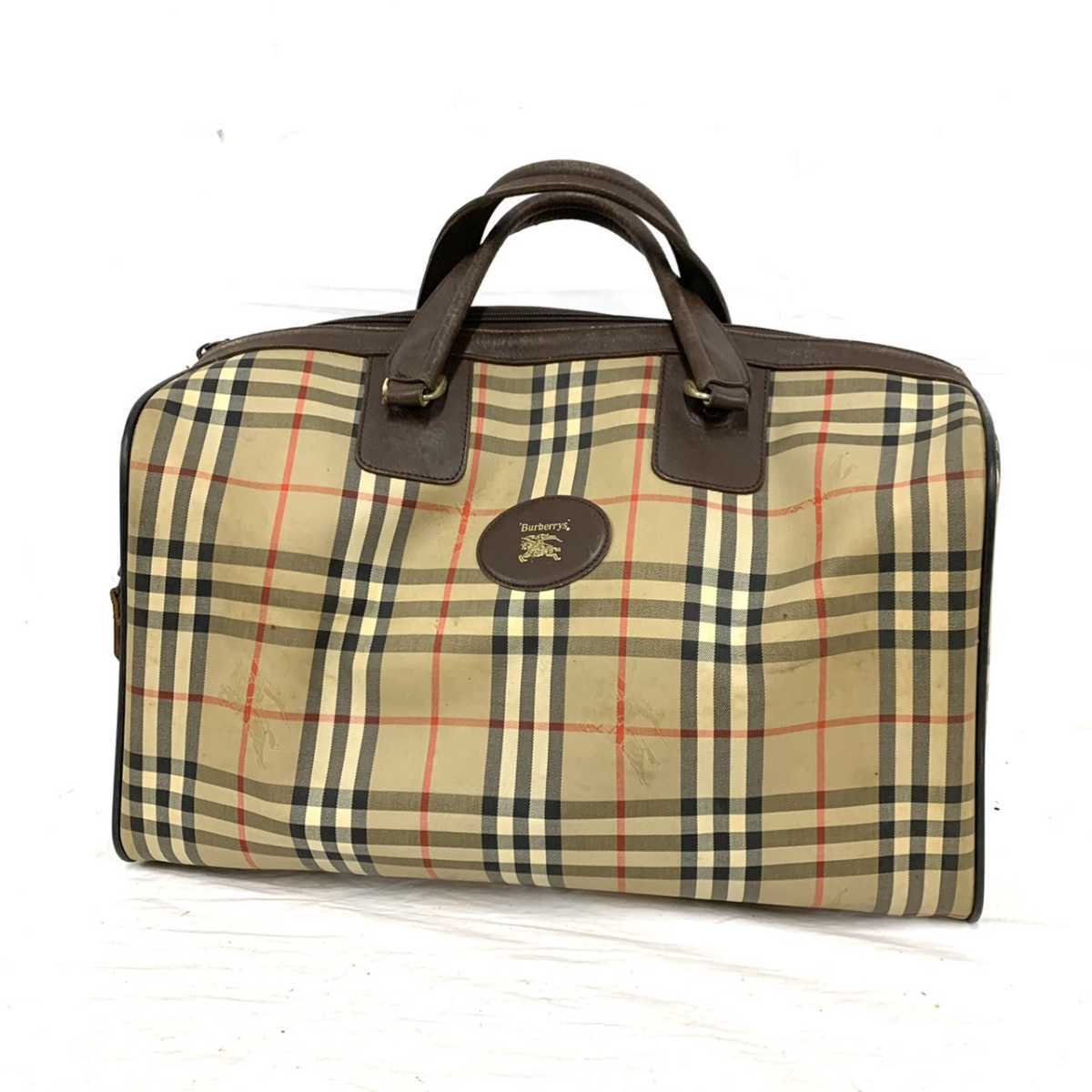 ボストンバッグ バーバリーズ Burberrys ミニボストンバッグ BURBERRY