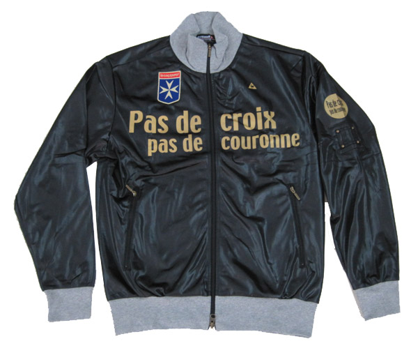 最後の1点♪le coq♪ルコック長袖フルジップ【ＬＬ】黒1150♪_1