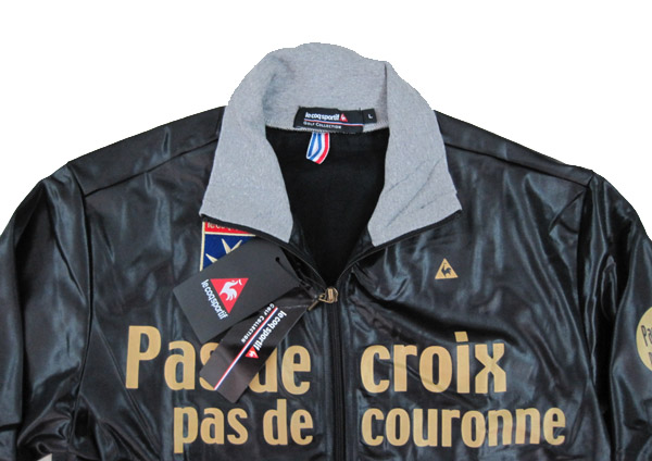 最後の1点♪le coq♪ルコック長袖フルジップ【ＬＬ】黒1150♪_3