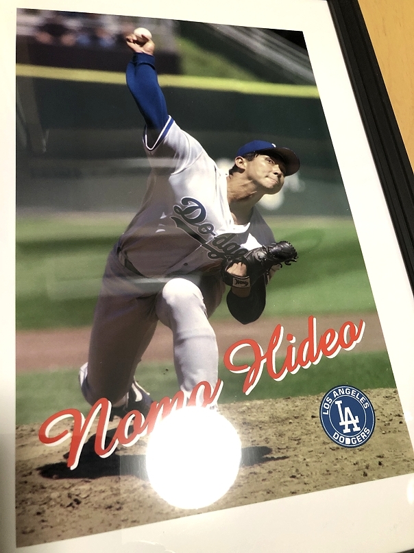 送料込み）ロサンゼルス・ドジャース（Los Angeles Dodgers）野茂 英雄 