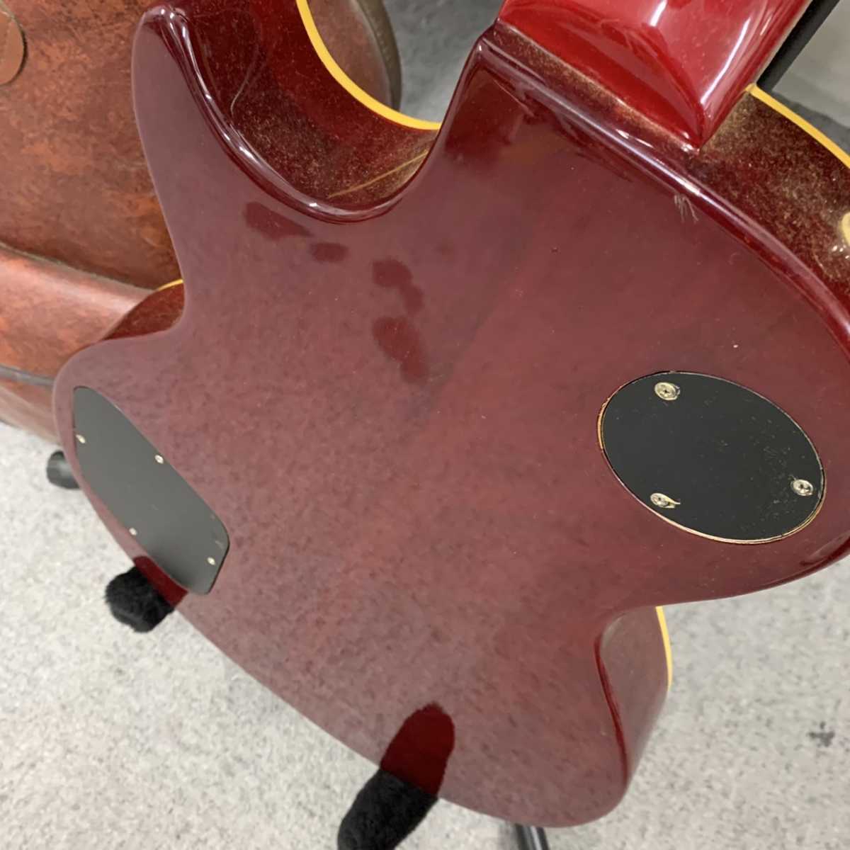レスポール エレキギター Aria ProⅡ Leopard Model ソフトケース付き