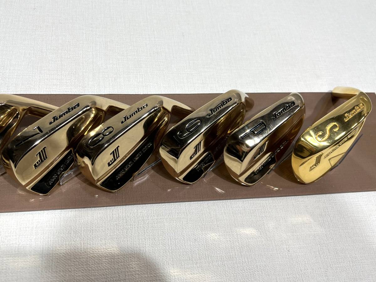 希少！限定 非売品 ジャンボ尾崎 MTNⅢ LIMITED EDITION アイアン 10本 