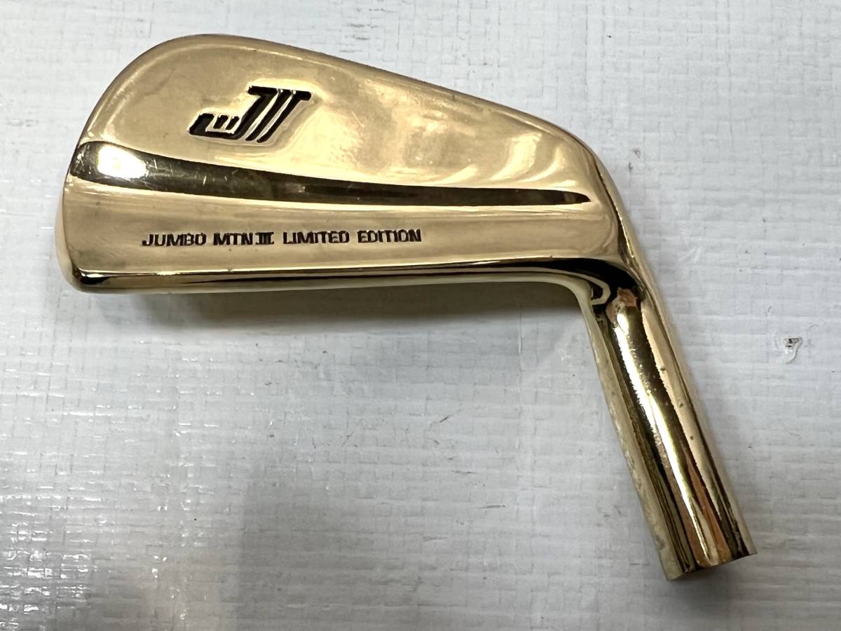 希少！限定 非売品 ジャンボ尾崎 MTNⅢ LIMITED EDITION アイアン 10本 