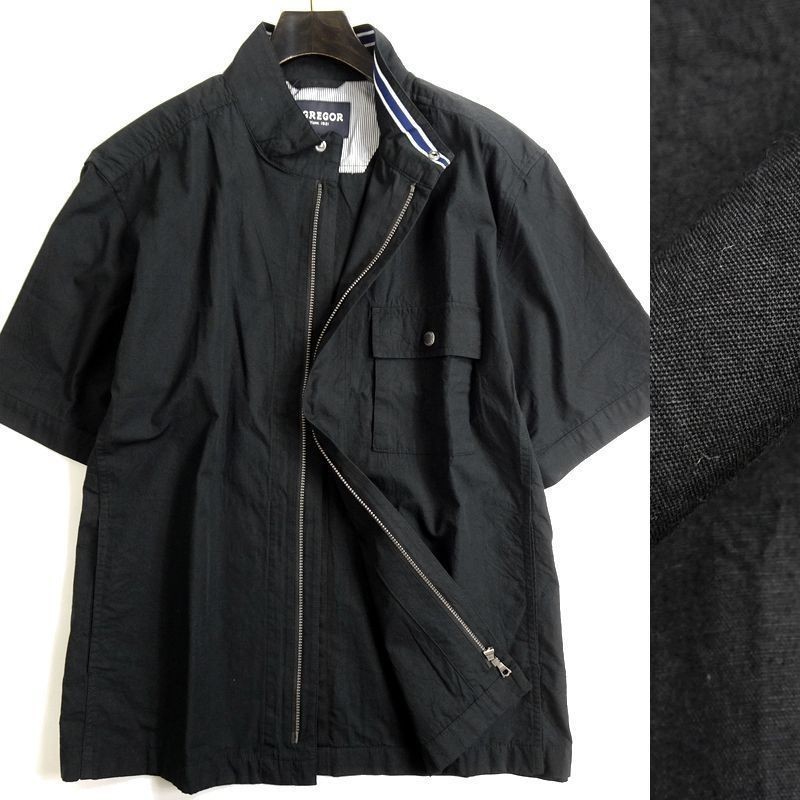 □McGREGOR マックレガー 新品 定価2万 最旬夏物 清涼コットン 半袖 