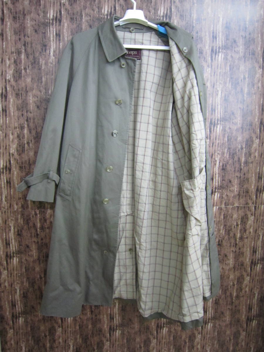 アメリカ古着 中古 Chaps by RALPH LAUREN ロングコート ステンカラー