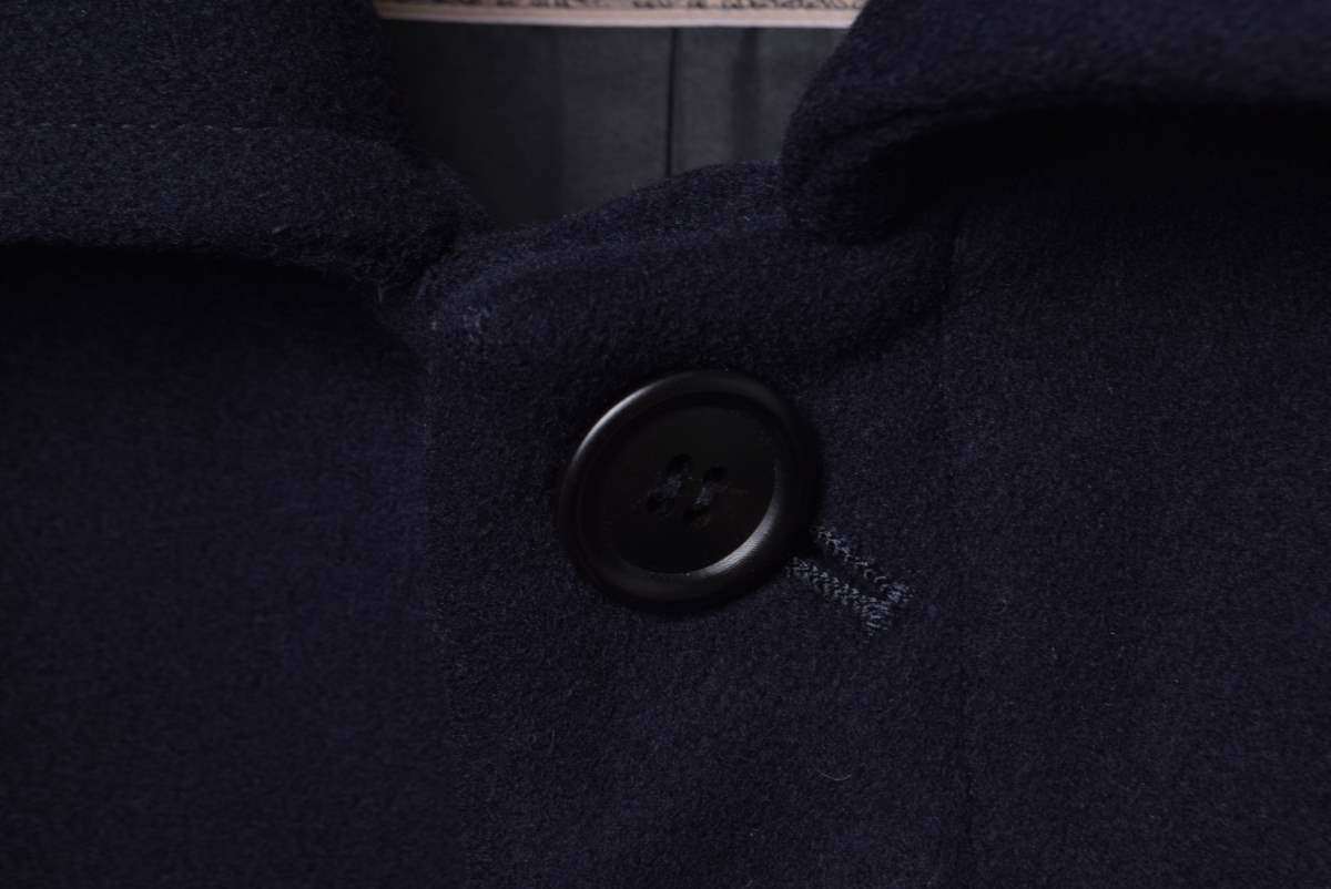 ネメス Nemeth ウールオーバー コート ネイビー NEMETH(ネメス