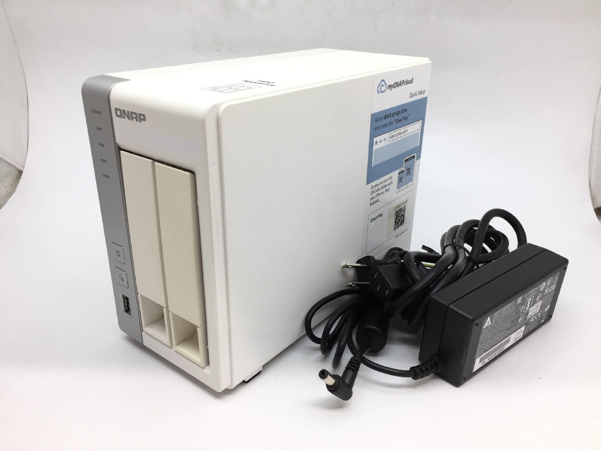 QNAP NAS 2ベイ - 中古 TS-231 HDD無し TS-231+ Yahoo!オークション TS