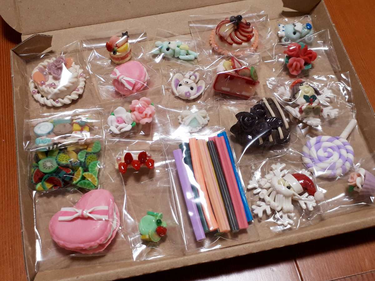 粘土樹脂 樹脂パーツ 動物 食べ物 スイーツ ケーキ 花 スライス棒 福袋 完成品 売買されたオークション情報 Yahooの商品情報をアーカイブ公開 オークファン Aucfan Com