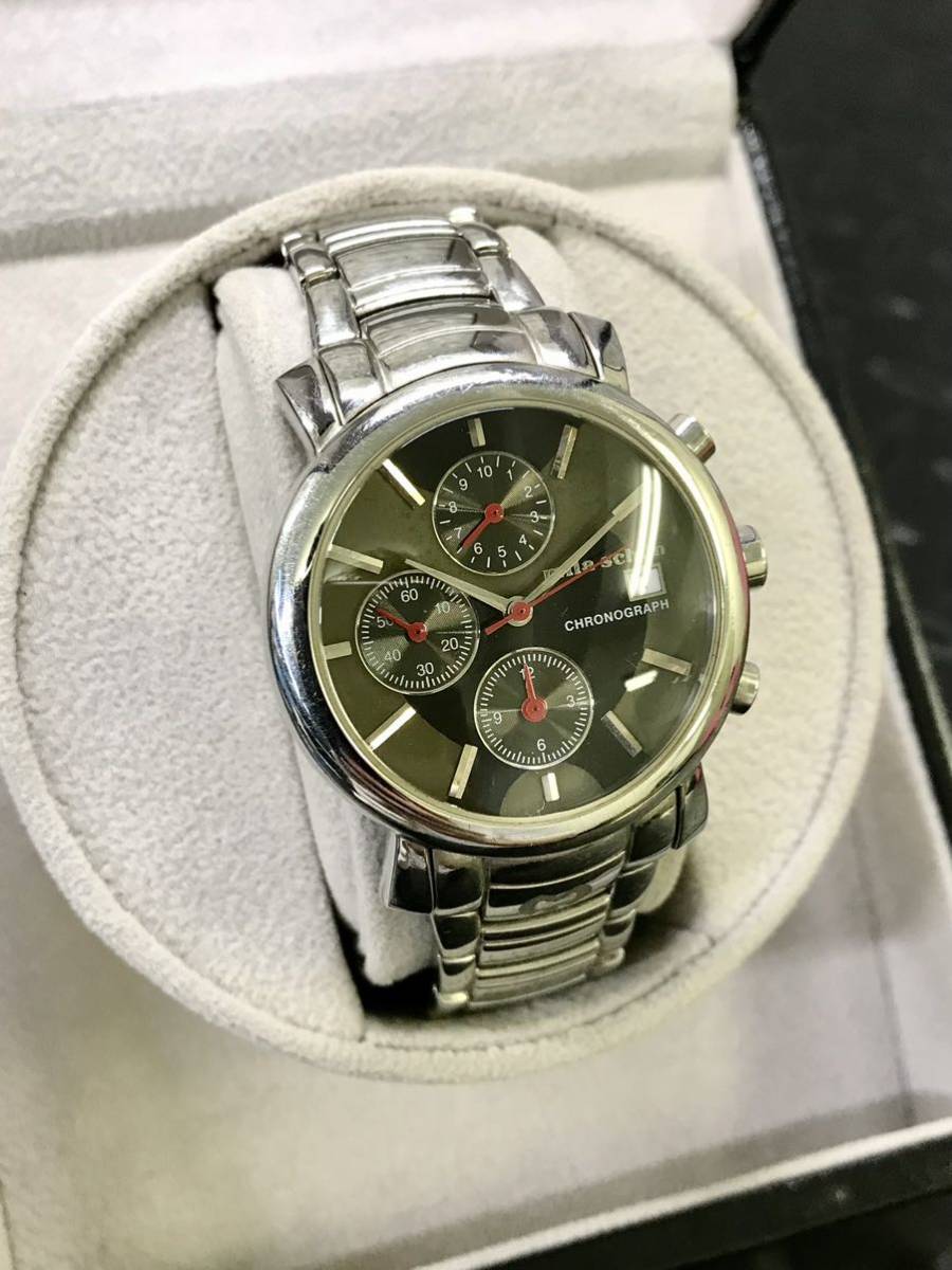 D975/1円スタート mila schon MILA SCHON ミラーション クロノグラフ 