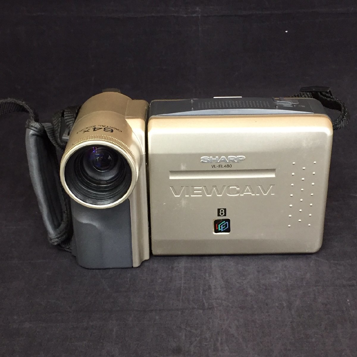 中古品C】SHARP（シャープ ）VL-EL480 8ミリビデオカメラ VIEWCAM