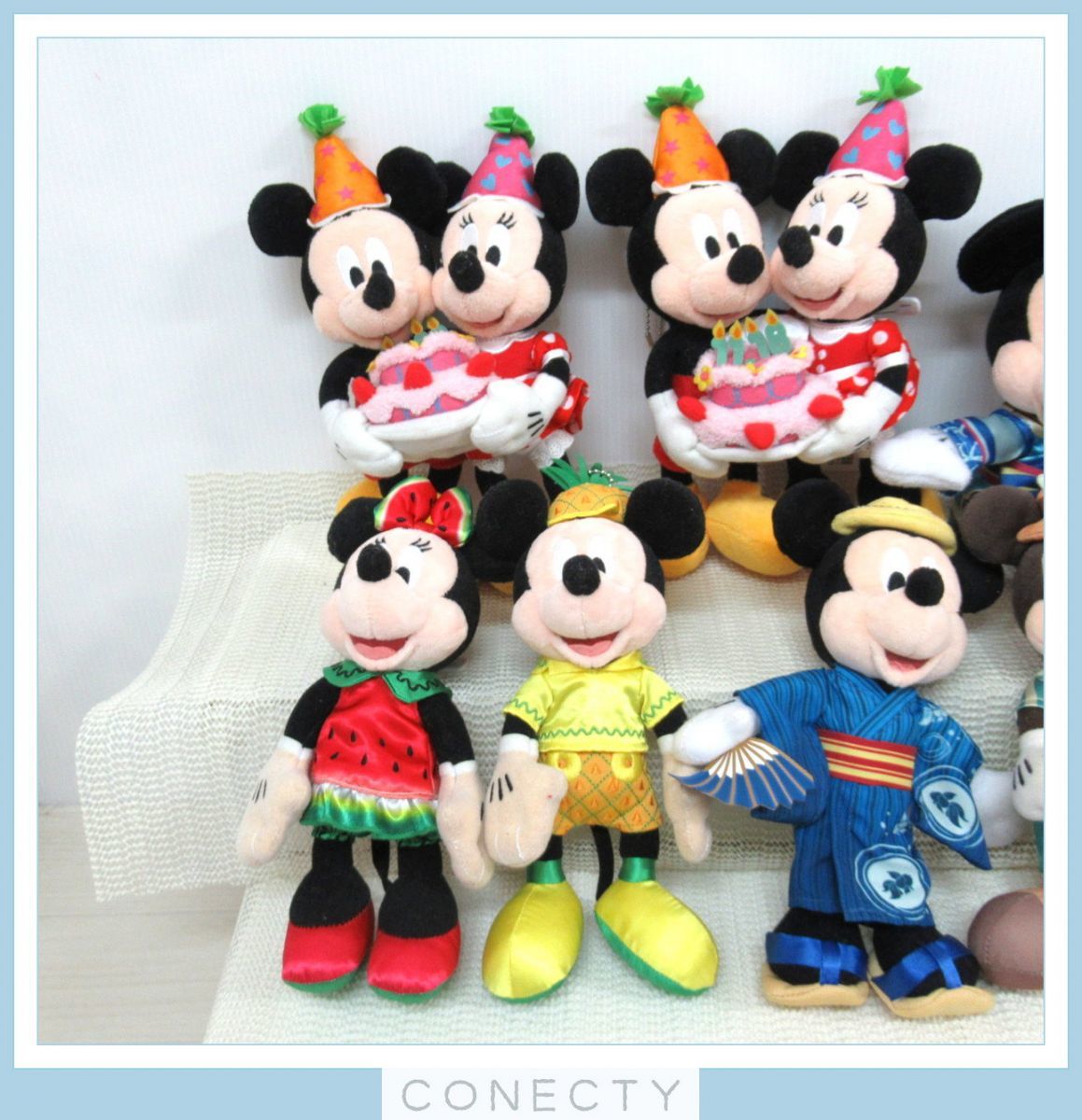 ディズニー☆ミッキー ミニー ぬいぐるみ ぬいぐるみバッジ キー 