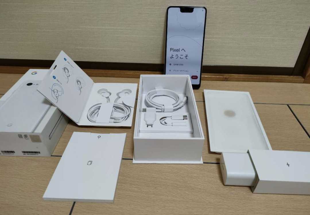 2025，低価 まあまあ 直販モデル simフリー版 64GB Pixel3XL Google公式 ホワイト 付属品(Android)｜売買されたオークション情報、yahooの商品情報をアーカイブ公開 - オークファン Android