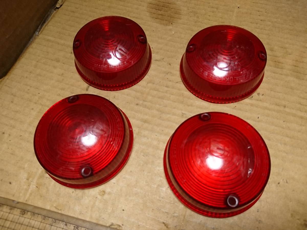 当時物 Z 系 赤ウインカーレンズ 4個 Z2 Z1 KZ 1000 ( BEET