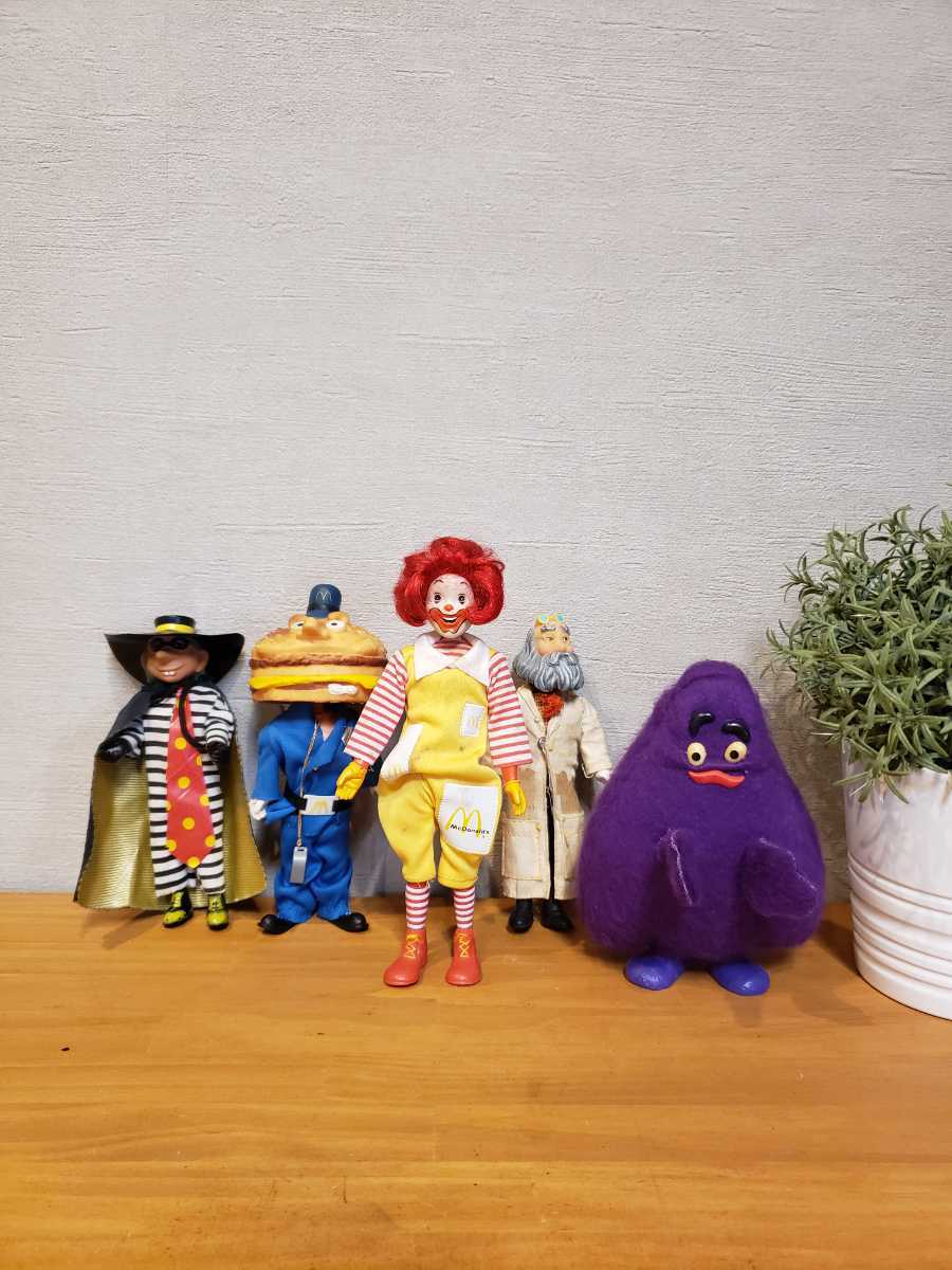 レア】マクドナルド レムコ フィギュア ビンテージ ビックマックポリス