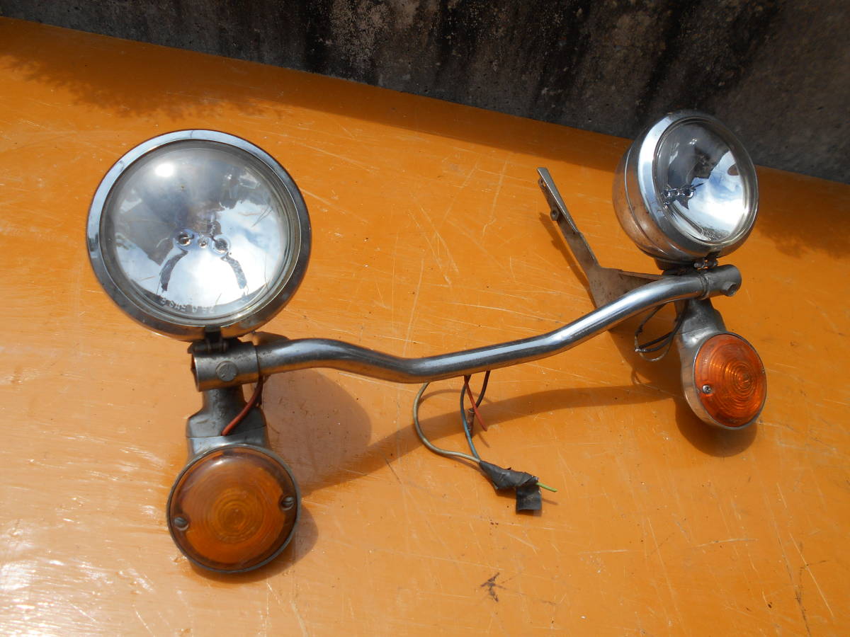 Harey-Davidson・ earlyショベル・ショベル・FLH☆フォグランプ ASSY