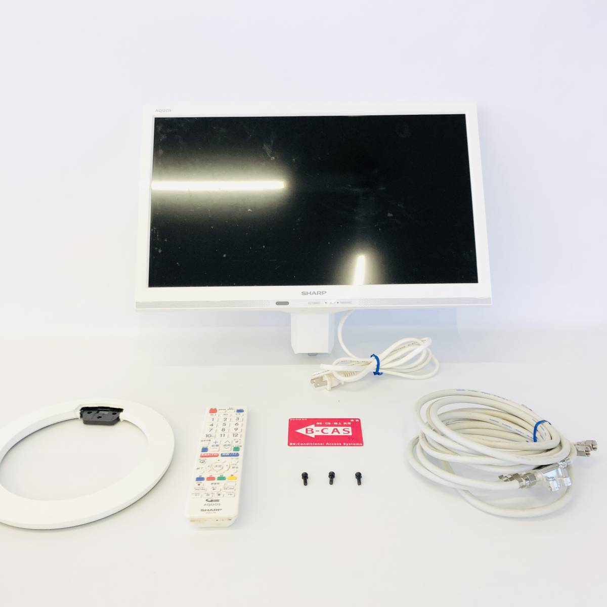 LC-19K40-W 液晶テレビ AQUOS(アクオス) ホワイト系 [19V型 