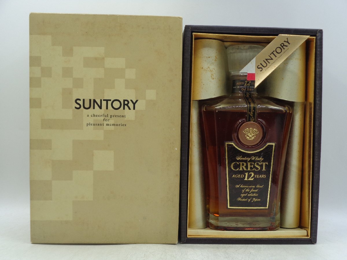 CREST SUNTORY 12年 サントリー クレスト 公式通販 WHISKY 750ml 700ml 