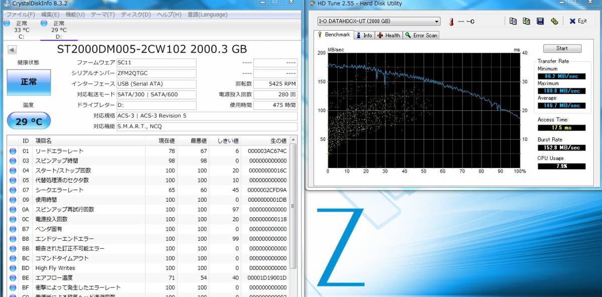 ∇I・O DATA HDCX-UTL2K 2TB