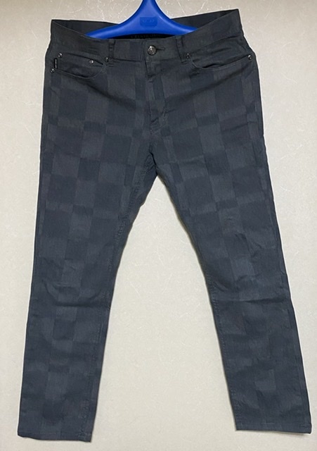 【人気SALE】 ブラックレーベルクレストブリッジ シャドーチェックトラウザーズ サイズＬ ２回使用(ボトムス)｜売買されたオークション情報、yahooの商品情報をアーカイブ公開 - オークファン 男性用